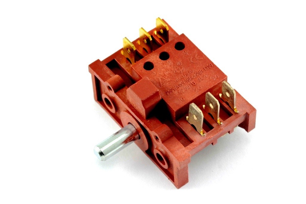 Переключатель  для электропечей (6-и контактный)  16А, 250V