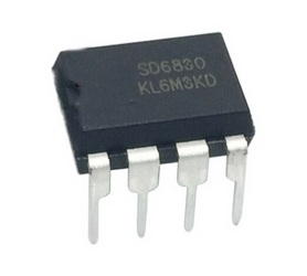 Микросхема имп. SD6830 DIP8 0,8А 600В 4бит