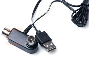 Инжектор питания активных антенн +5В/DC по антенному кабелю от USB разъёма APA-027
