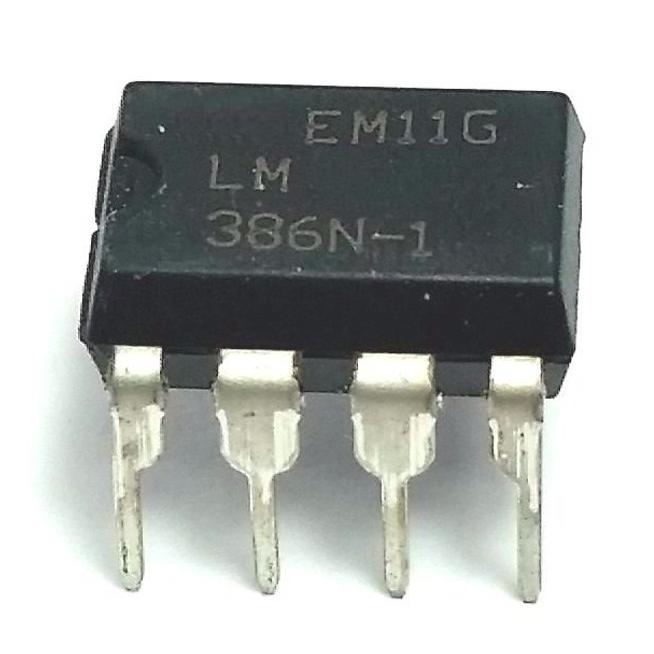 Микросхема имп. LM386N-1 DIP8