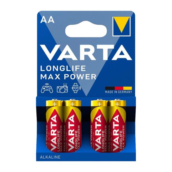 Элемент питания Varta Longlife Max Power (Max Tech) АА LR6 1шт