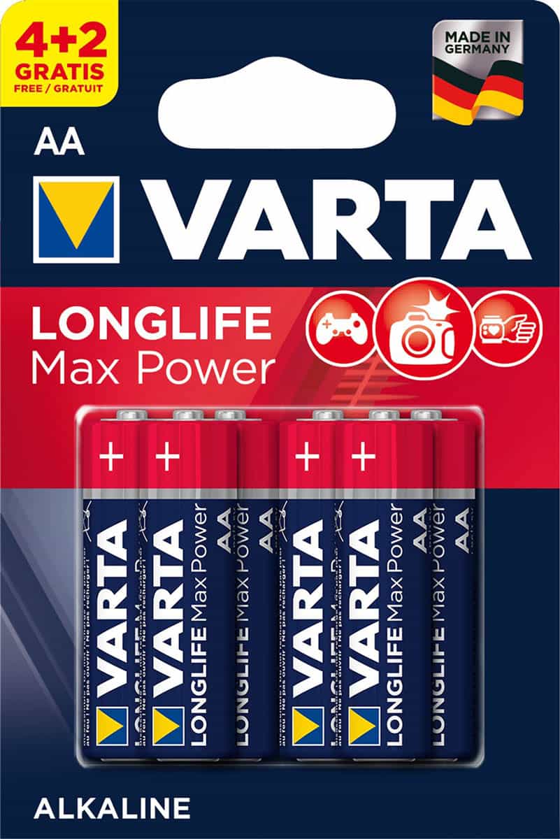 Элемент питания Varta Longlife Power АА LR6 1шт