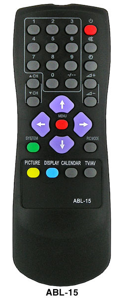 Пульт Akira ABL-15 TV =RM577B