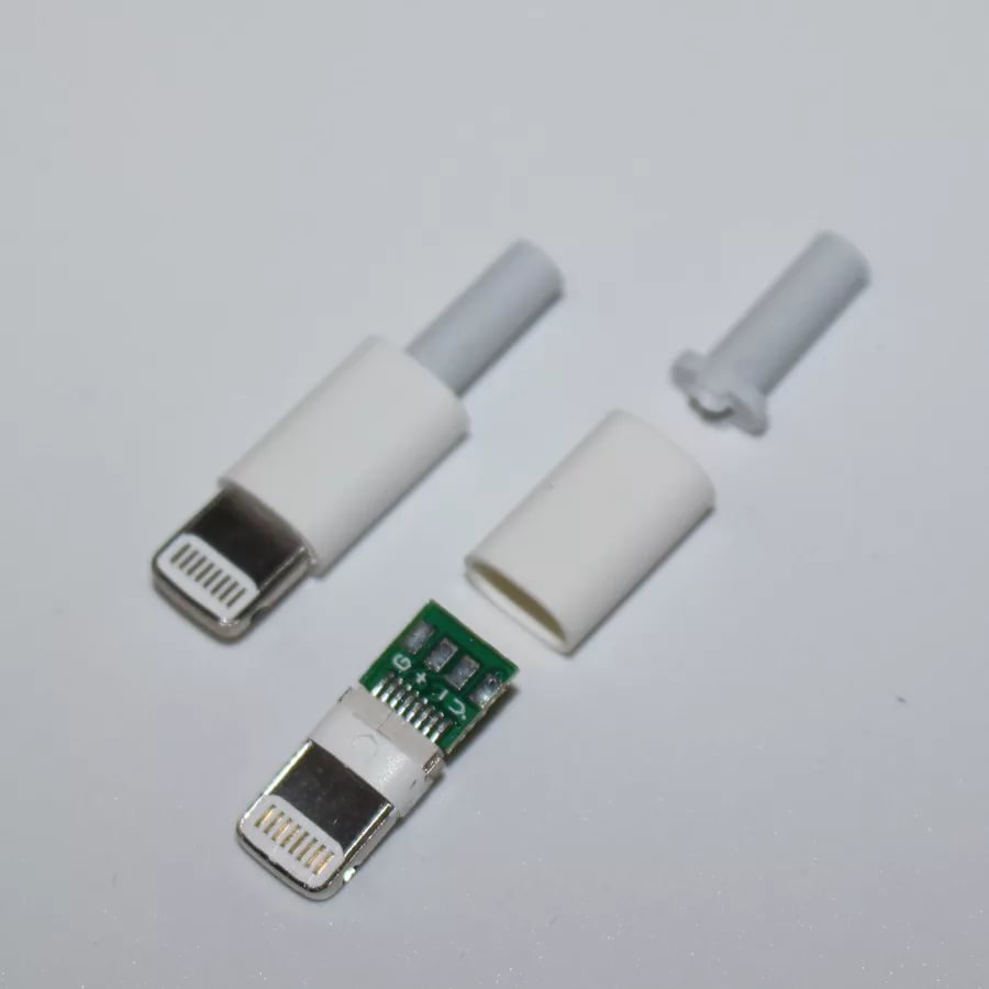 Штекер для iPhone 5,6,7 10pin на кабель