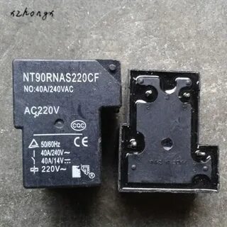 Реле 220V 40A  NT90RNAS220CB NT90RNAE220 4pin