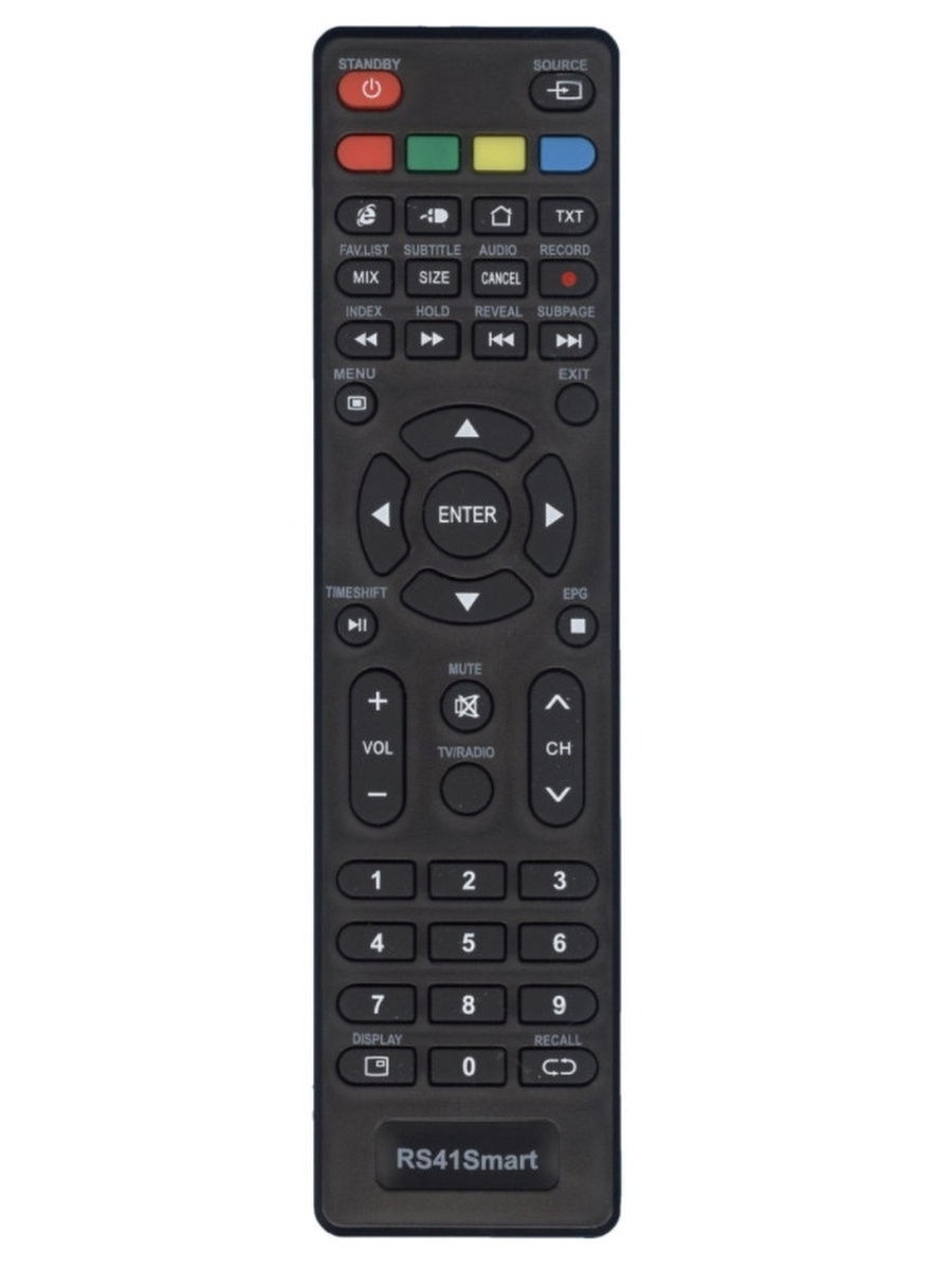 Пульт Vityas (Витязь) RS41C0-HOME RS41 Smart (Asano,Erisson, Hi, Econ, Kraft, Lumus,Vekta) LCD TV =ClickPDU RS41 Smart