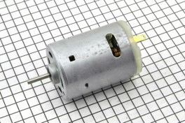 Двигатель DC4-6-30V (D/H-28/38мм, D/Lвала-2.3/57мм) 1.0A (14000 об/мин) R-385
