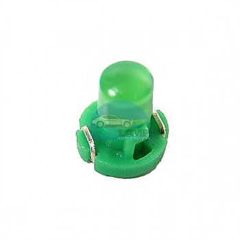 Автолампа светодиодная T3-COB-G (приборная панель), 1 COB диод,, зеленая, 12V