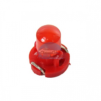 Автолампа светодиодная T3-COB-R (приборная панель), 1 COB диод,, красная, 12V