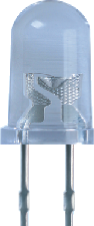 Светодиод для светофора 5мм FYL-5014 BGC1H-TL зеленый 6500mcd 20mA 30° 3,2V