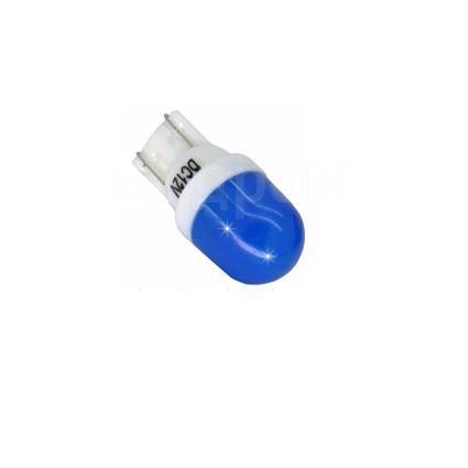 Автолампа светодиодная T10-2SMD5630-L-B (габарит, поворот, номер) (б/ц.) , синие, 12V