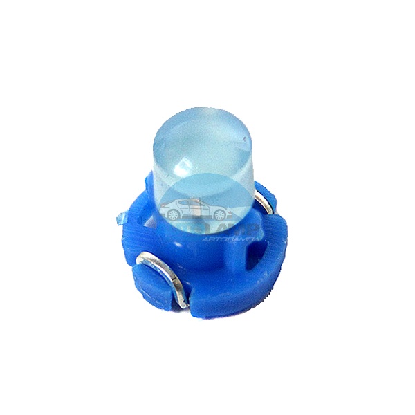 Автолампа светодиодная T3-COB-B (приборная панель), 1 COB диод,, синяя, 12V
