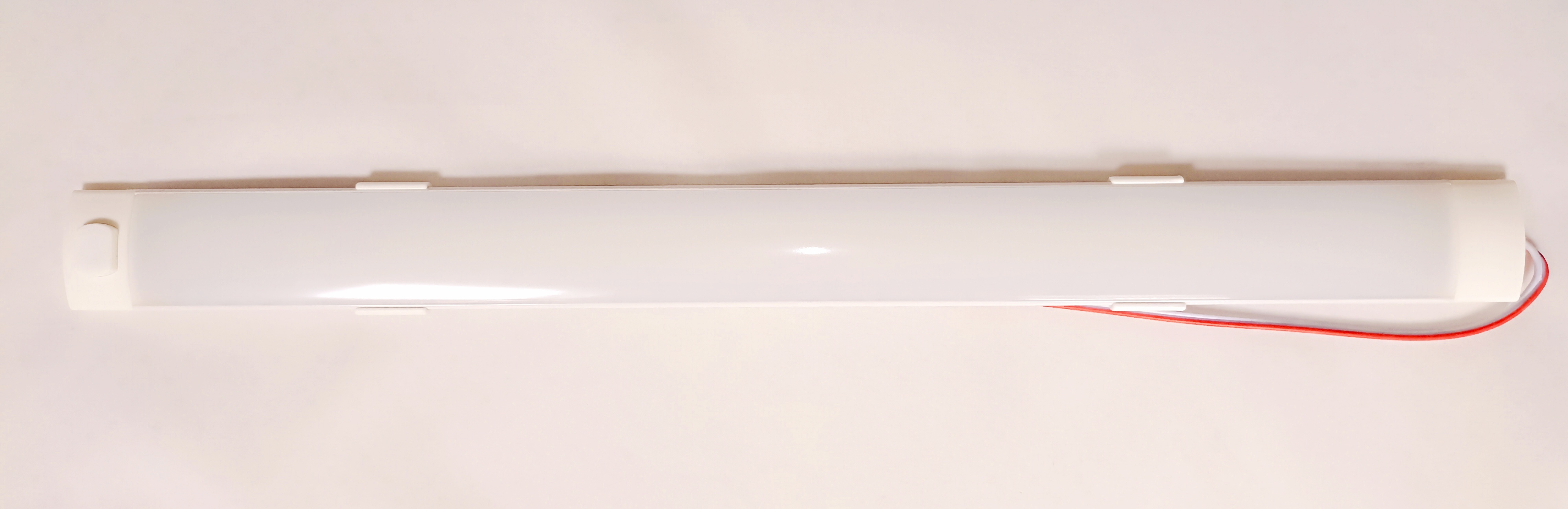 Площадка светодиодная салонная 168LED(5*35*400мм), кнопка ВКЛ, скотч+болты,16W, металл, 9V-32V, 1шт.