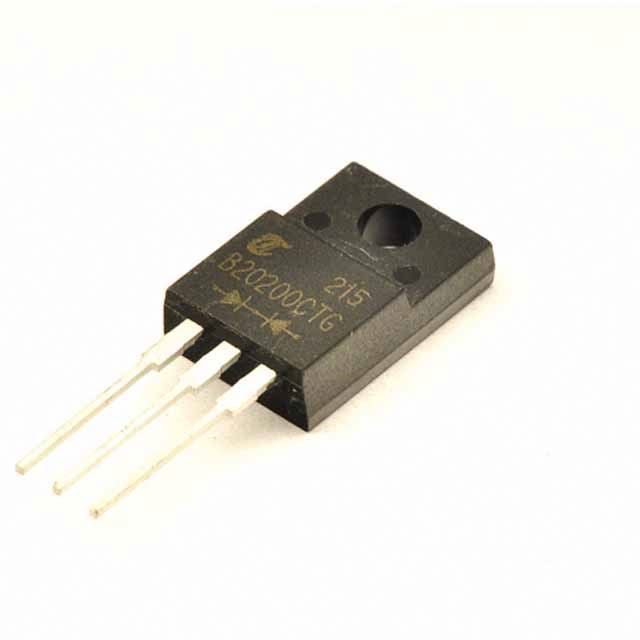 Диод Шоттки MBR20200FCT 20A 200V TO220IS-3 сдвоенный