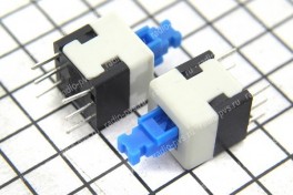 Микрокнопка с фиксацией 6pin 8*8мм KFC8 on-off