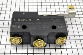 Переключатель концевой 50*30мм Z-15GW2-B LXW5-11G1 15А 250V 3-конт планка 63 мм с роликом