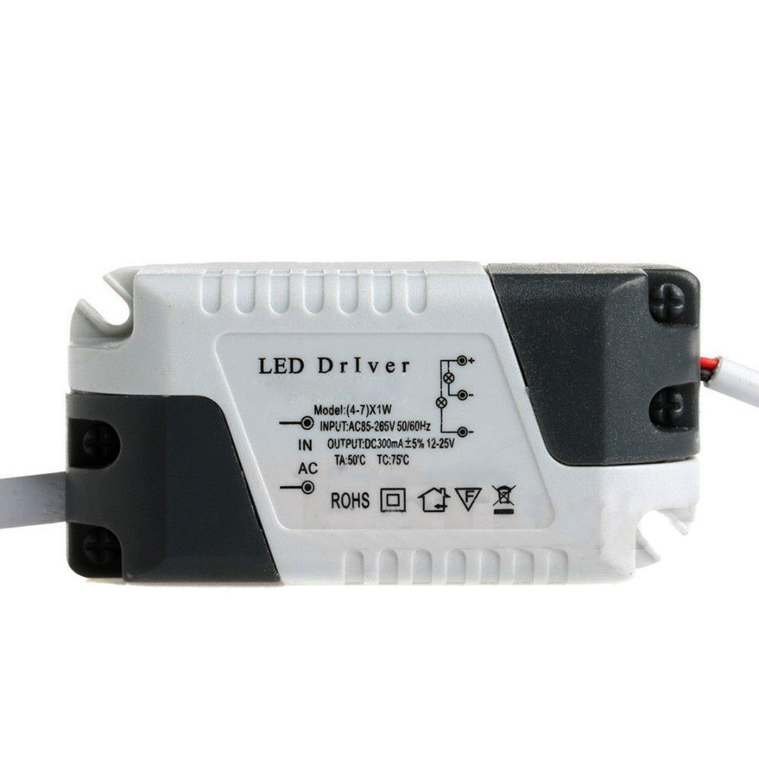 Модуль: Драйвер  LED AC ~85-265V от 6 до 10*1W LED, 300mA в корпусе