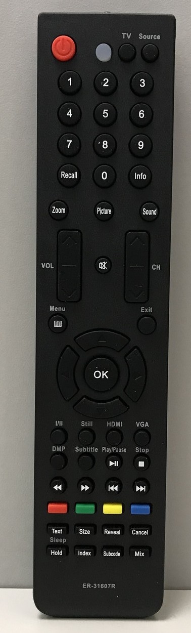 Пульт  ER-31607R =RM-L1335 DEXP, HISENSE, DOFFLER, OKEAN, ROLSEN ящ-N5