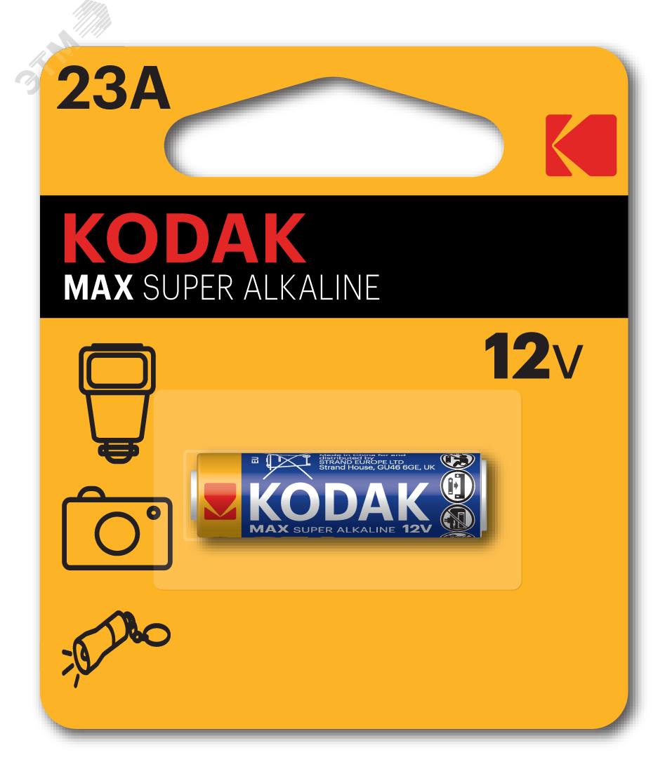 Элемент питания Kodak MAX 23A 12V 1шт