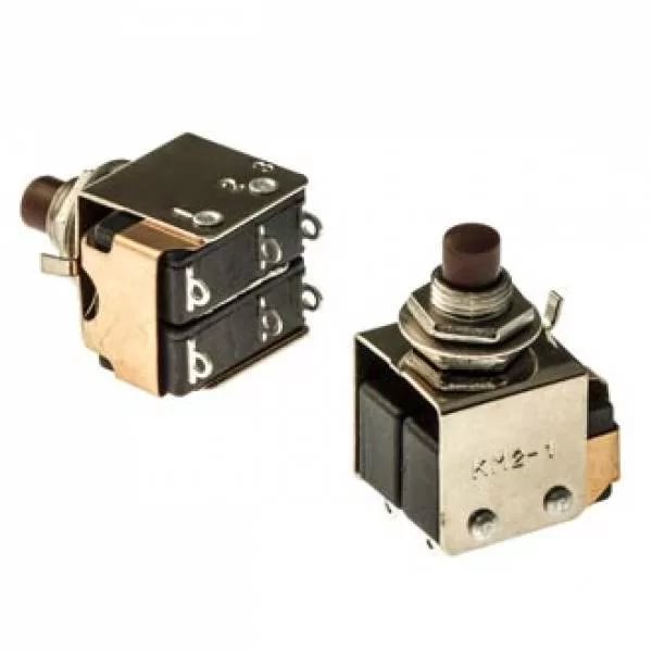 Переключатель концевой КМ2-1 2*on-off 6pin 3A 250V 21*11*34мм