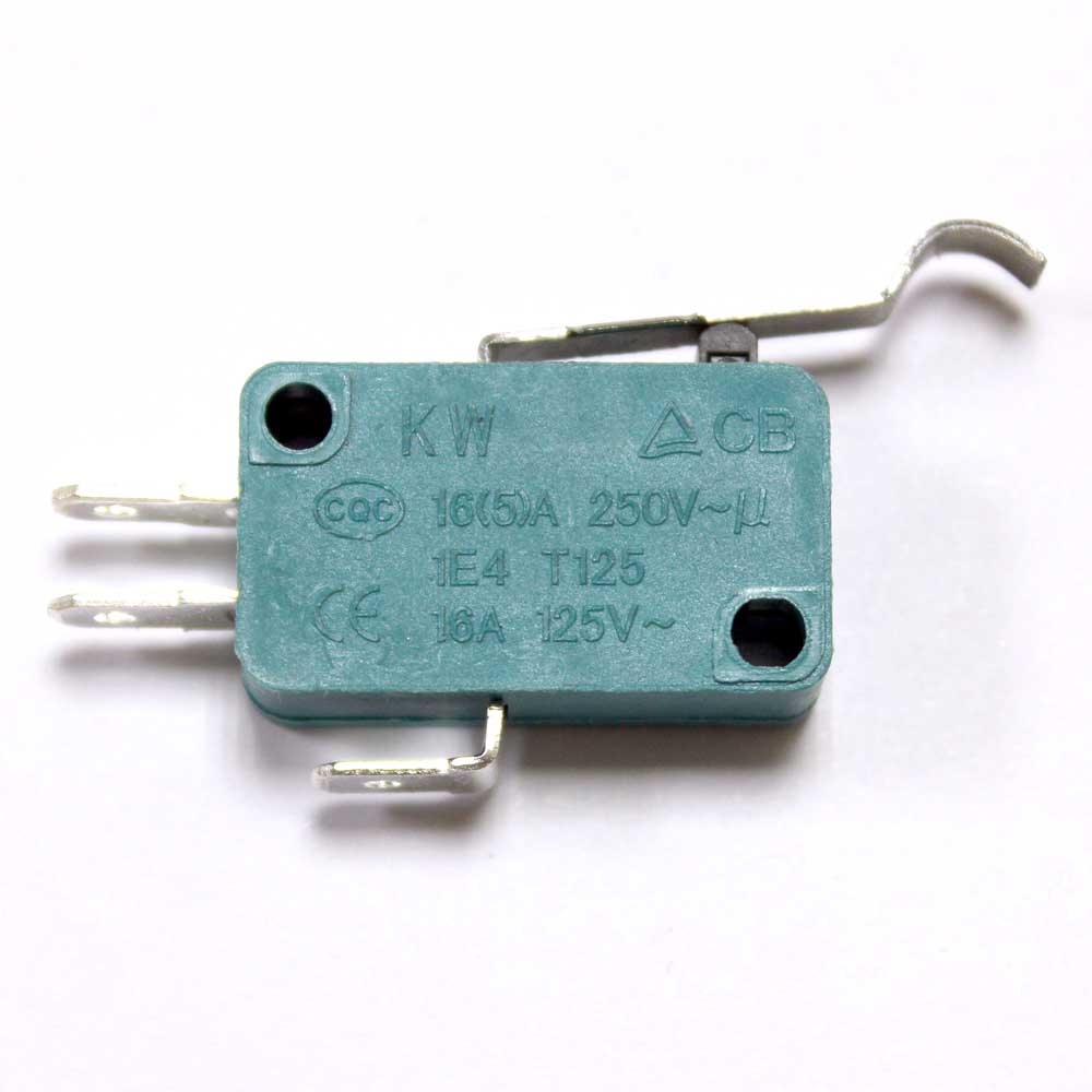 Переключатель концевой 28*15мм KW1-103-5 10А 250V с изогн. планкой 27мм