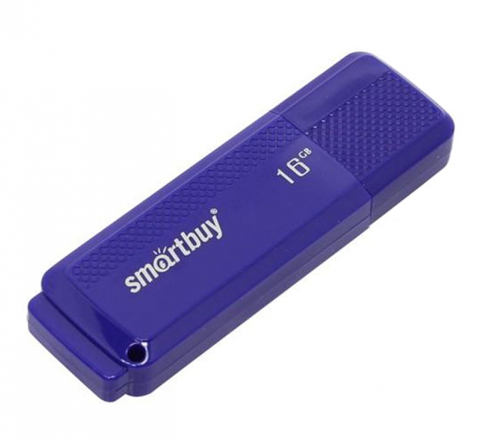 Карта памяти Smart Buy 16Gb USB флэш-диск Dock Blue (SB16GBDK-B)