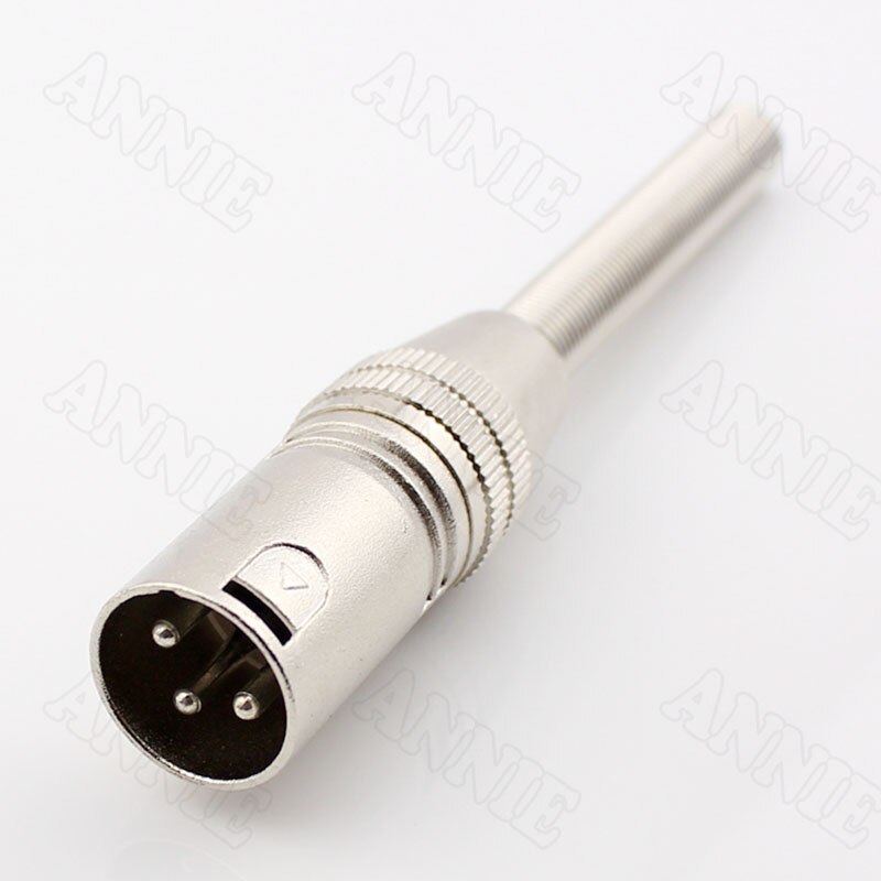 Штекер Canon XLP 3pin на кабель , металл с пружиной TD-366