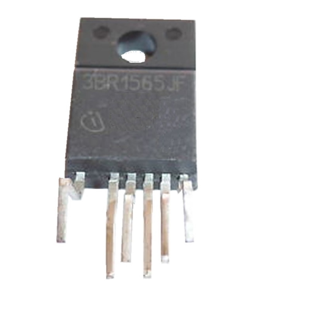 Микросхема имп. 3BR1565JF (ICE) TO220-6 шим (Pout max = 68W/125W, Rdson = 1,5 Ohm)