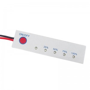 Индикатор заряда 12,6V батарей, 62х15,8*2,7мм, HX-12VXSB