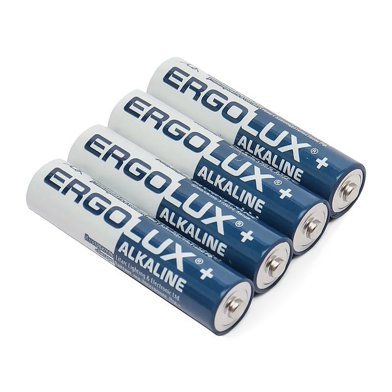Элемент питания Ergolux ААА LR03 1шт