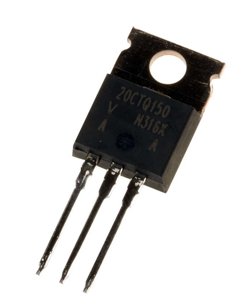 Диод Шоттки 20CTQ150 20A 150V TO220 сдвоенный