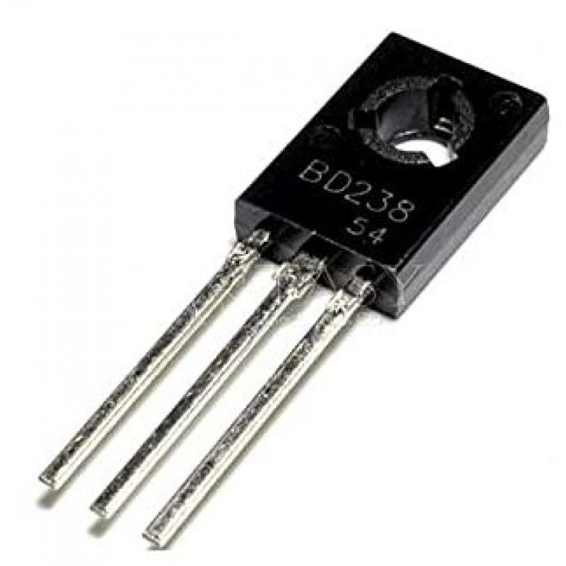 Транзистор имп. BD238 TO126 (кт816Г) pnp 80V 2А 25Вт