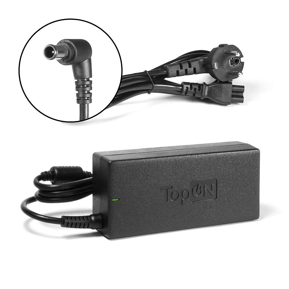 Блок питания импульсный 19,5V 3,34А шт.1,2*7,4мм 'pin' (№13)), корпус под шнур,  'Dell' '