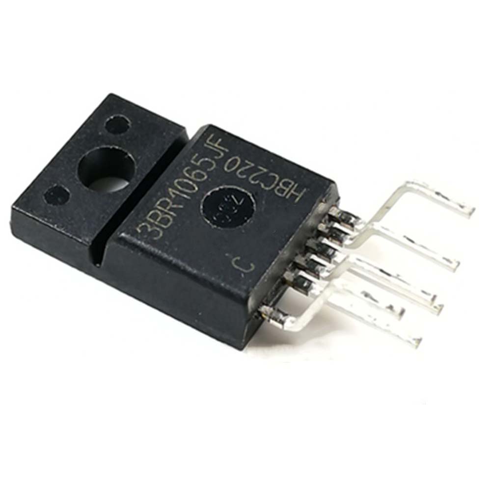 Микросхема имп. 3BR1065JF (ICE) TO220-6 шим (Pout max = 80W/144W, Rdson = 1,0 Ohm)