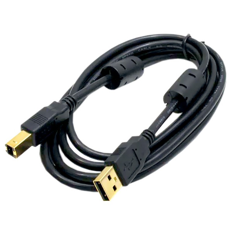 Шнур USB (A)шт. - USB (В)шт. 1,5м для принтера , 2 феррита, APH-472-1.5 (usb3.0)