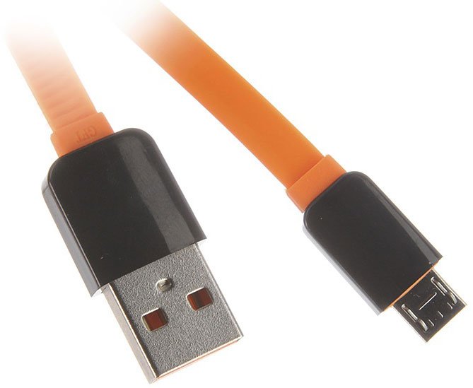 Шнур шт.microUSB-шт.USB 1м