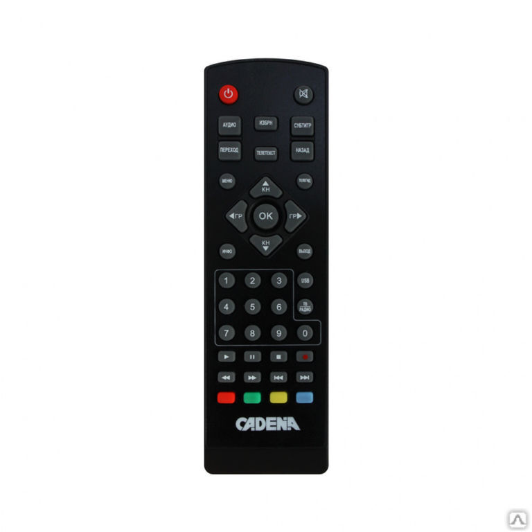 Пульт для ресивера Cadena CDT-1791, CDT-1791SB, CDT-1792S, CDT-1793, CDT-1891M, HT-1110, HT-1290, HT-1302