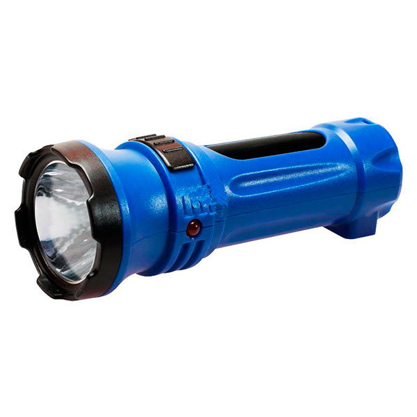 Фонарь аккумуляторный ручной КОСМОС Acc102LED, 2 реж, 0,5W LED, 300mAh зарядка от 220В