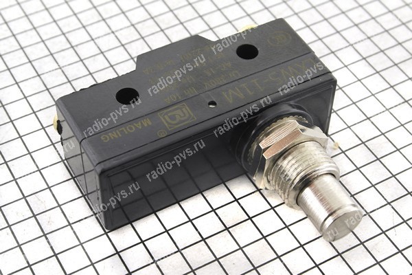 Переключатель концевой LXW5-11M 50*20мм 380V AC 220V DC 3A D-8 мм, без ролика