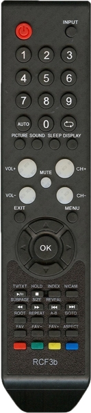 Пульт SUPRA RCF-3B/5B/2B/6b/7b/8b/9b/21-23b (LCD) =STV-LC3239F =RM-L1042