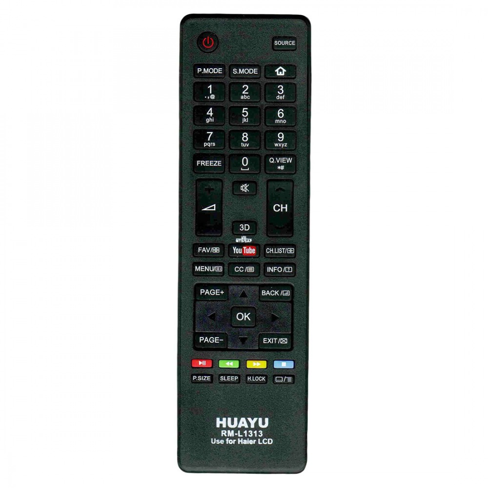 Пульт универсальный HAIER RM-L1313 3D Youtube