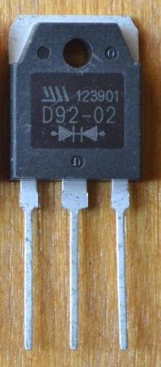 Диодный мост D92-02 (ESAD92-02R) 20A, 200V