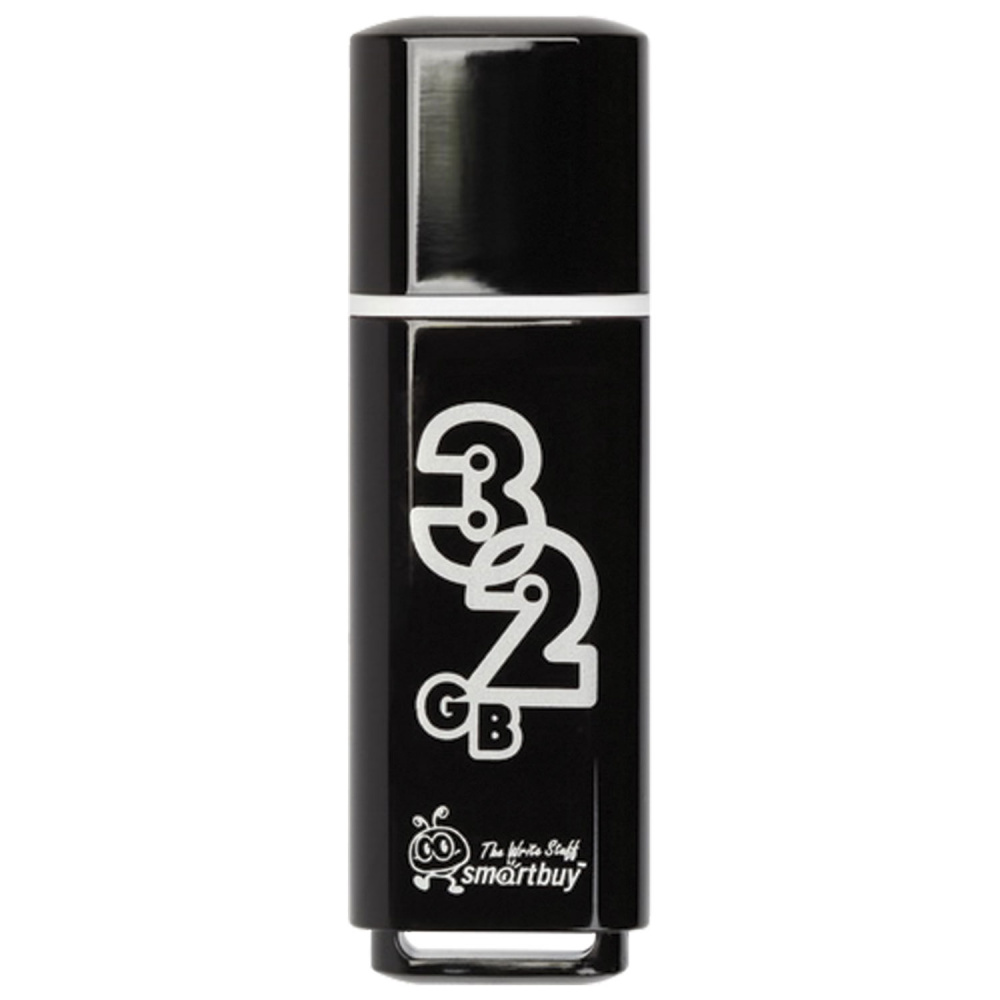 Карта памяти Smart Buy Glossy 32GB черный