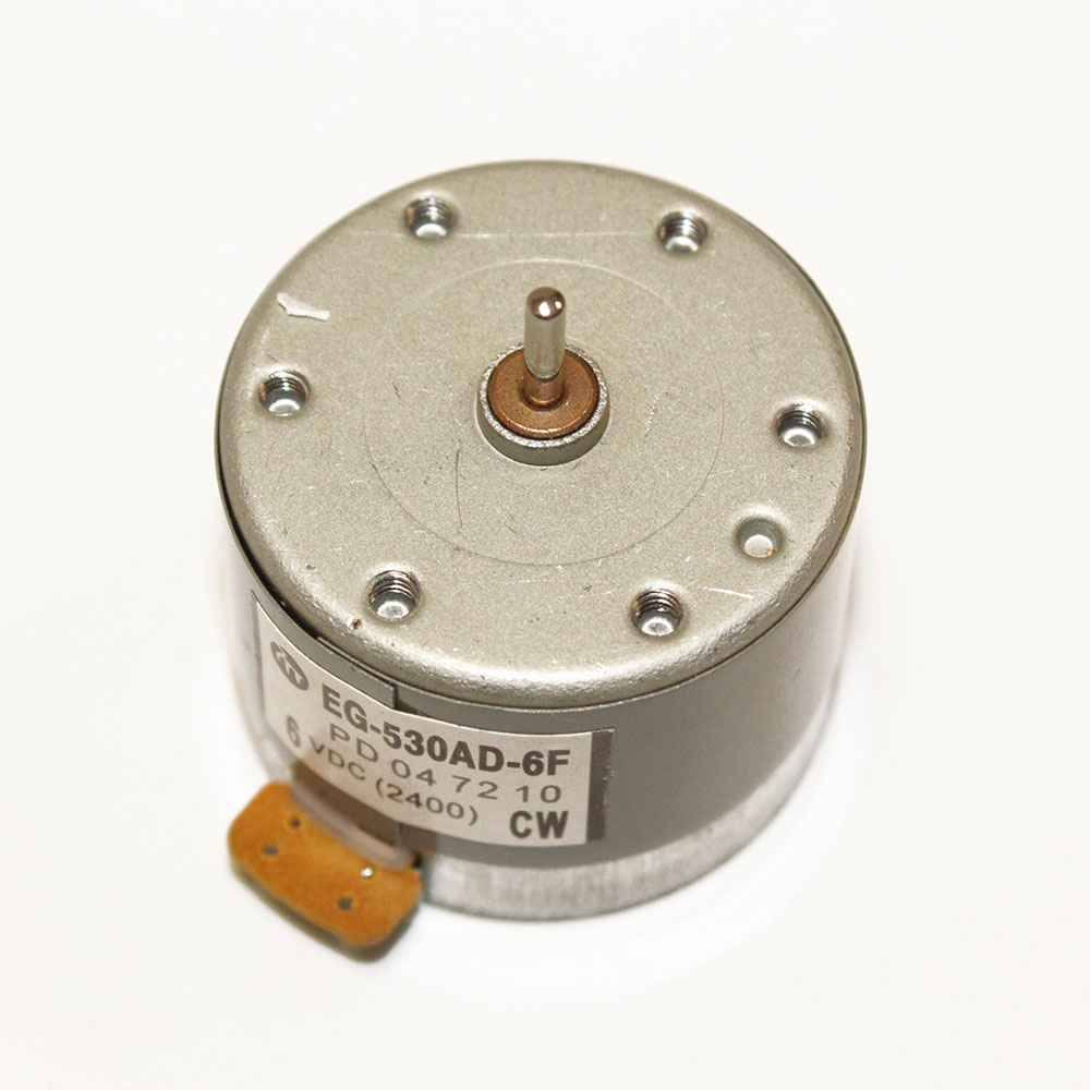 Двигатель DC6V (R) (правое вращение) D=38мм, H=35мм (для магнитол)