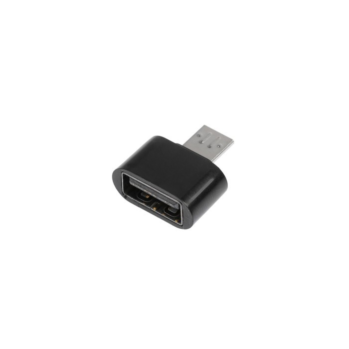 Переходник шт.microUSB  - гн.USB A OTG адаптер
