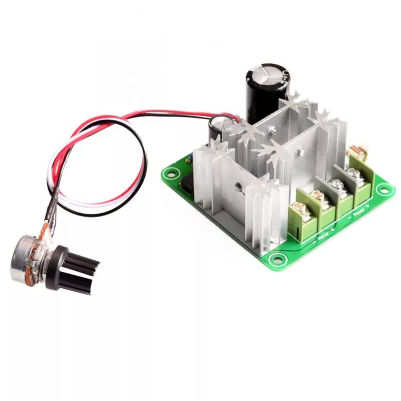 Модуль: Регулятор скорости мотора (ШИМ) 15A:  DC = 6-90V, ток до 15A (1000W max)