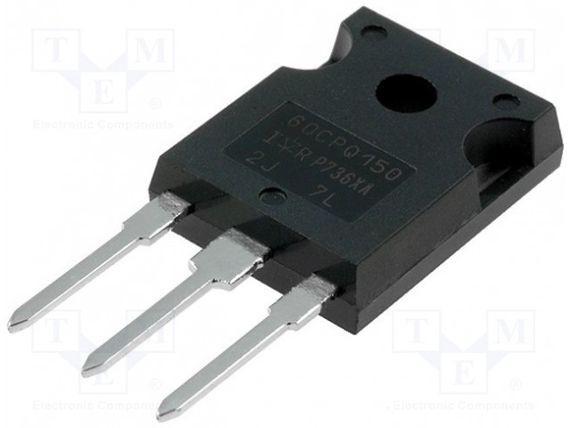 Диод Шоттки 60CPQ150  (60A, 150V) (TO-247-3) сдвоенный