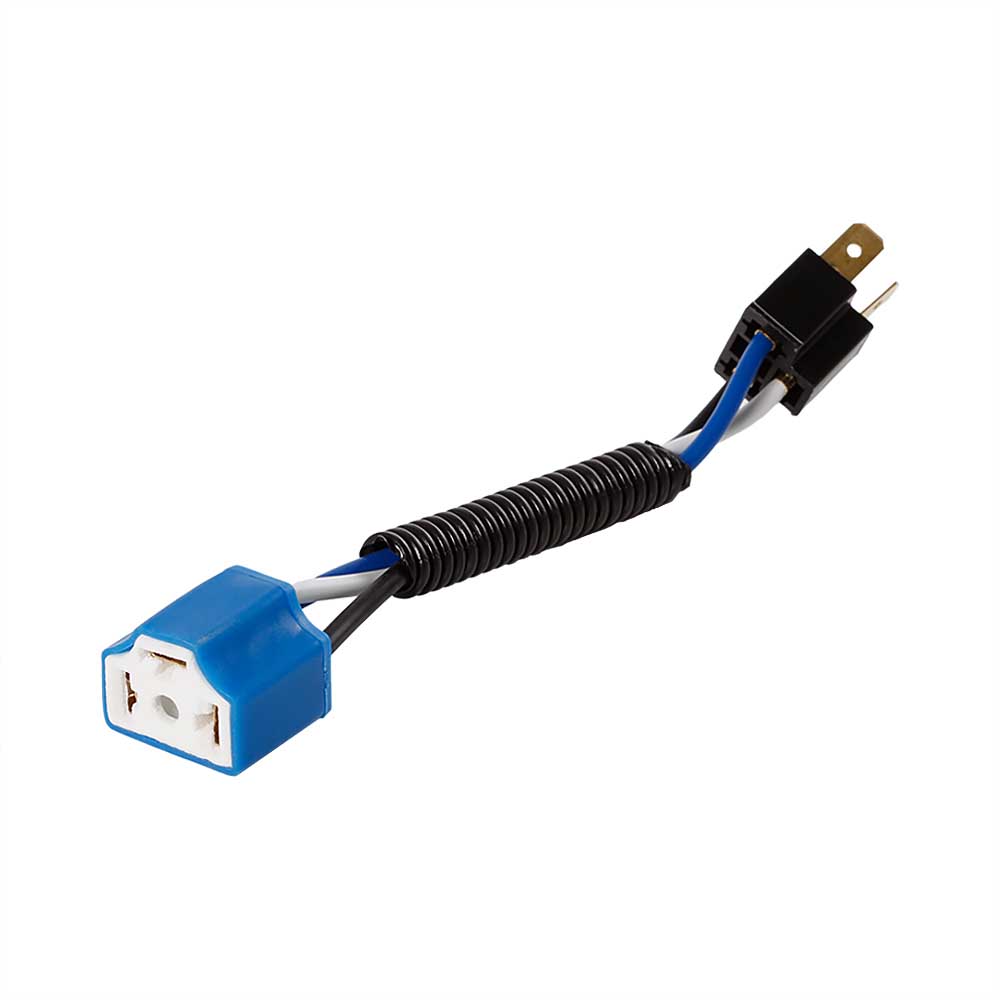 Патрон для лампы H4 9003 'папа + мама', керамика, прямой