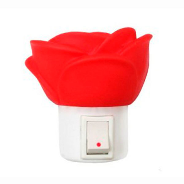 Ночник Camelion NL-172 Роза (LED с выключ. 220V 0,4W)