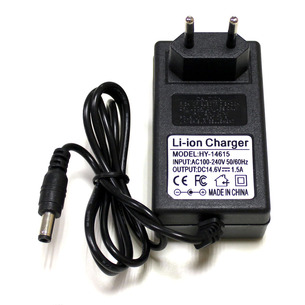 Блок питания 14,6V 1,5A для заряд. устр-в  Li-Ion аккум  шт.2,5*5,5мм
